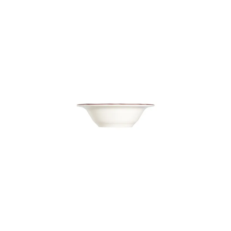 Middagsservise (24 deler) Opviq Velour Rødbrun Fulya 24 (32 x 36 x 41 cm) Hvit Rødbrun - Hvit og burgunder - Husholdning - Servering & borddekking - Porselen