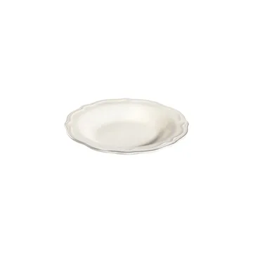Middagsservise (53 deler) Opviq Platin Yaldiz Fulya 53 (53 x 33 x 36 cm) Hvit sølv - Hvitt/sølv - Husholdning - Servering & borddekking - Porselen