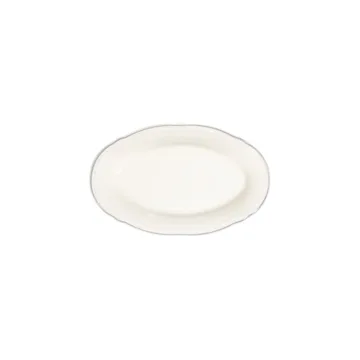 Middagsservise (53 deler) Opviq Platin Yaldiz Fulya 53 (53 x 33 x 36 cm) Hvit sølv - Hvitt/sølv - Husholdning - Servering & borddekking - Porselen