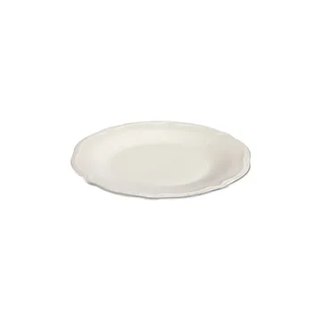Middagsservise (53 deler) Opviq Platin Yaldiz Fulya 53 (53 x 33 x 36 cm) Hvit sølv - Hvitt/sølv - Husholdning - Servering & borddekking - Porselen