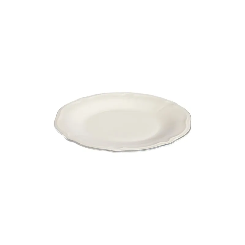 Middagsservise (53 deler) Opviq Platin Yaldiz Fulya 53 (53 x 33 x 36 cm) Hvit sølv - Hvitt og sølv - Husholdning - Servering & borddekking - Porselen