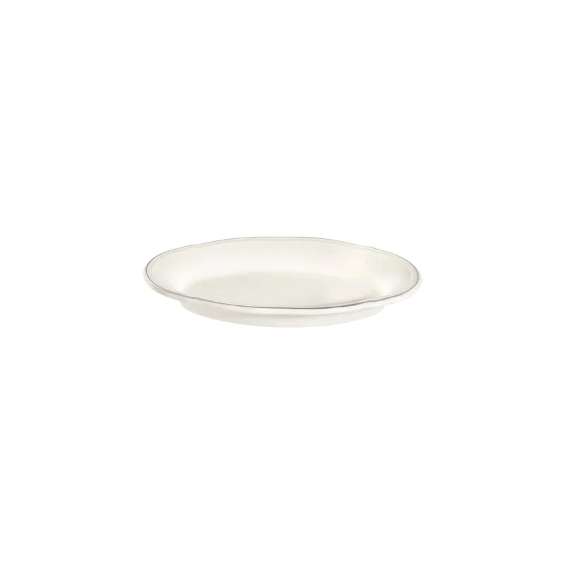 Middagsservise (53 deler) Opviq Platin Yaldiz Fulya 53 (53 x 33 x 36 cm) Hvit sølv - Hvitt og sølv - Husholdning - Servering & borddekking - Porselen