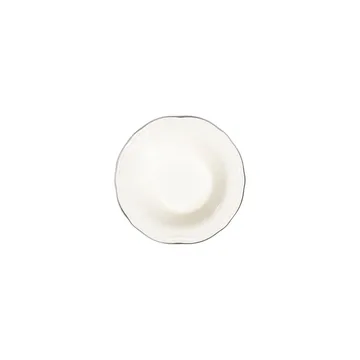 Middagsservise (53 deler) Opviq Platin Yaldiz Fulya 53 (53 x 33 x 36 cm) Hvit sølv - Hvitt/sølv - Husholdning - Servering & borddekking - Porselen