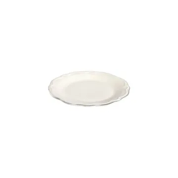 Middagsservise (53 deler) Opviq Platin Yaldiz Fulya 53 (53 x 33 x 36 cm) Hvit sølv - Hvitt/sølv - Husholdning - Servering & borddekking - Porselen