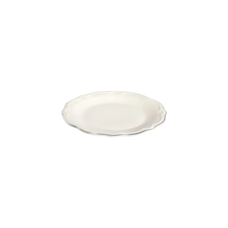 Middagsservise (53 deler) Opviq Platin Yaldiz Fulya 53 (53 x 33 x 36 cm) Hvit sølv - Hvitt og sølv - Husholdning - Servering & borddekking - Porselen