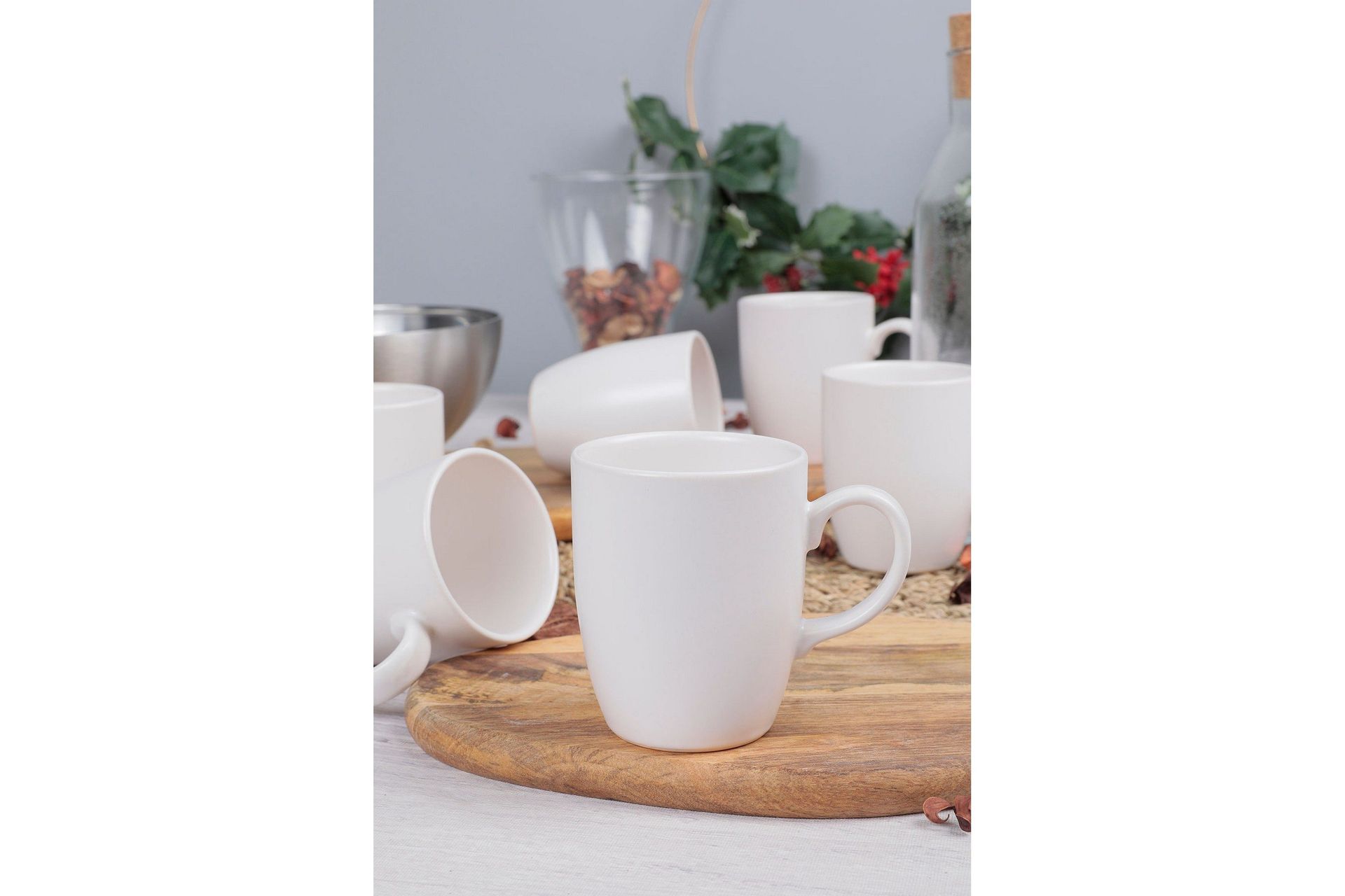 Kevat Kaffekopp 6-deler - Flerfarget