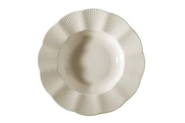 Adine Middagsservise 24 Deler Porselen - Creme - Husholdning - Servering & borddekking - Porselen