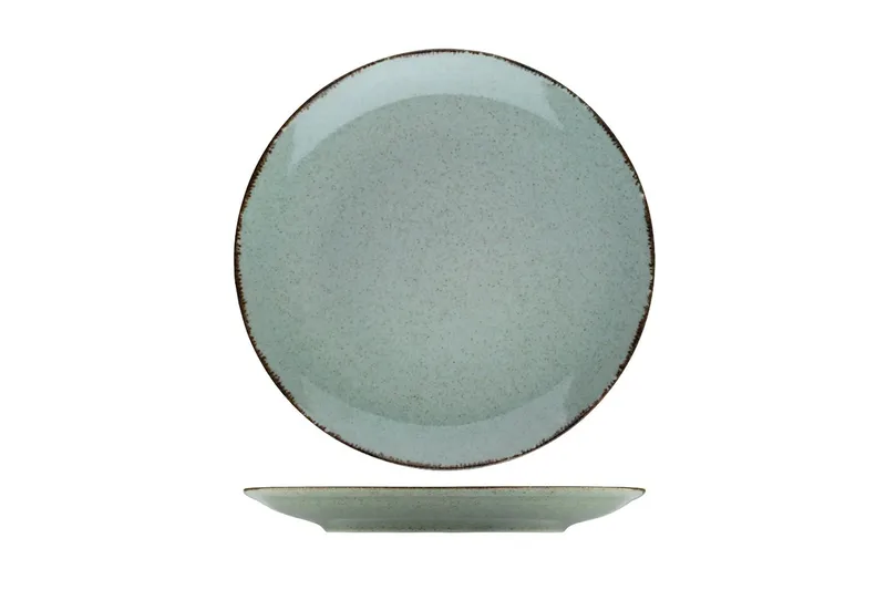 Adine Tallerkensett 24 Deler - Porselen/Grønn - Husholdning - Servering & borddekking - Porselen