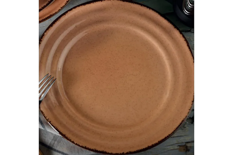 Adine Tallerkensett 24 Deler - Porselen/Lyserosa - Husholdning - Servering & borddekking - Porselen