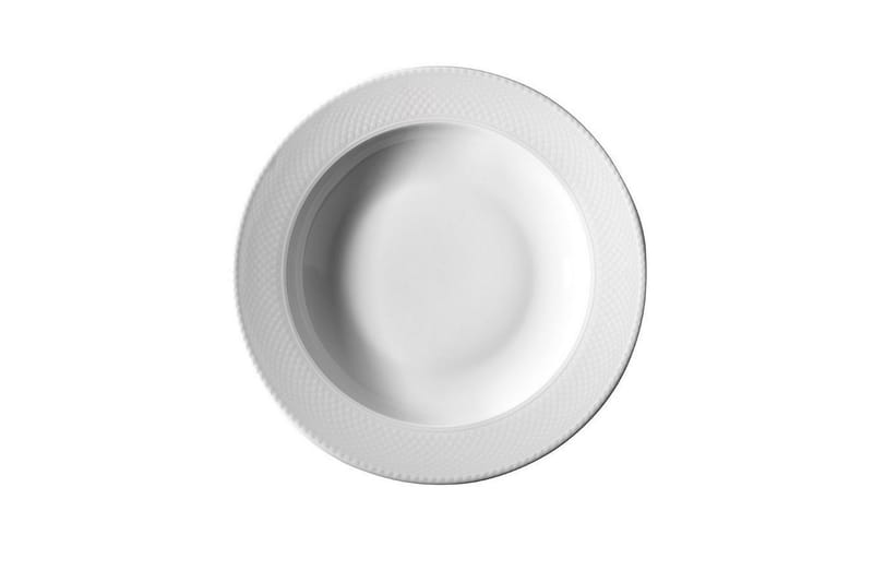Adine Tallerkensett 53 Deler - Porselen/Hvit - Husholdning - Servering & borddekking - Porselen