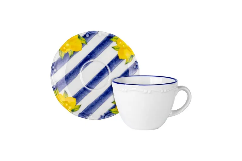 Frokostsett (26 deler) Nylar 126 flerfarget - Blå - Husholdning - Servering & borddekking - Porselen