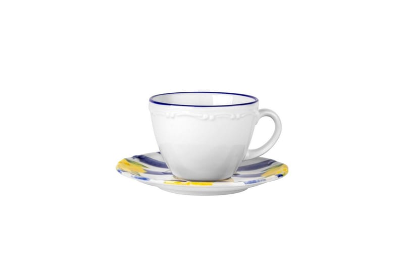 Frokostsett (26 deler) Nylar 126 flerfarget - Blå - Husholdning - Servering & borddekking - Porselen