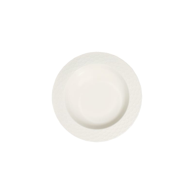 Middagsservise (24 deler) Opviq Costa Costa 24 (32 x 36 x 41 cm) Hvit - Hvit - Husholdning - Servering & borddekking - Porselen