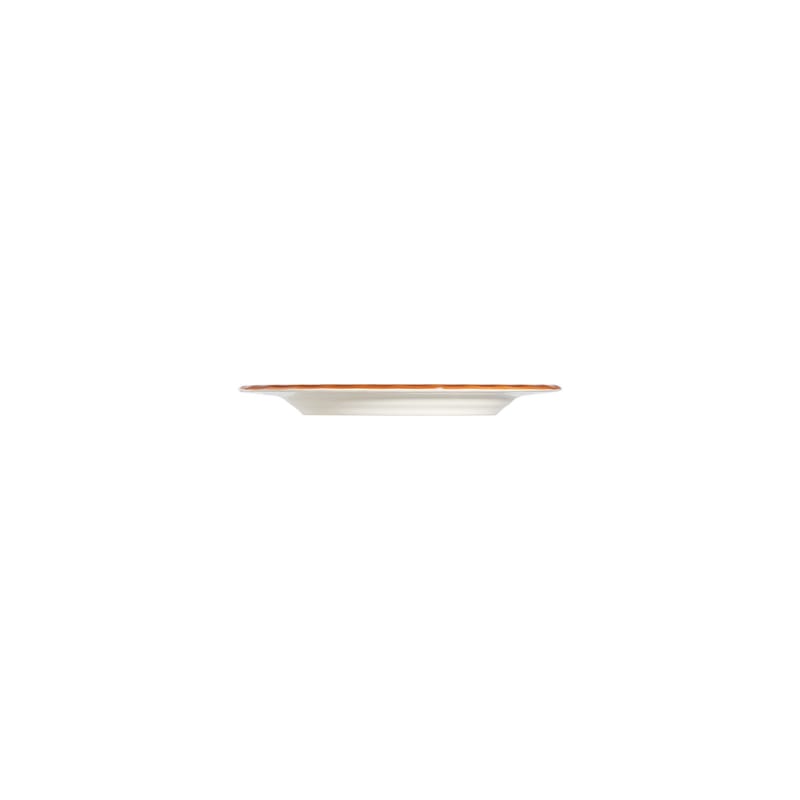 Middagsservise (24 deler) Opviq Orila Costa 24 (32 x 36 x 41 cm) Hvit oransje - hvit og oransje - Husholdning - Servering & borddekking - Porselen