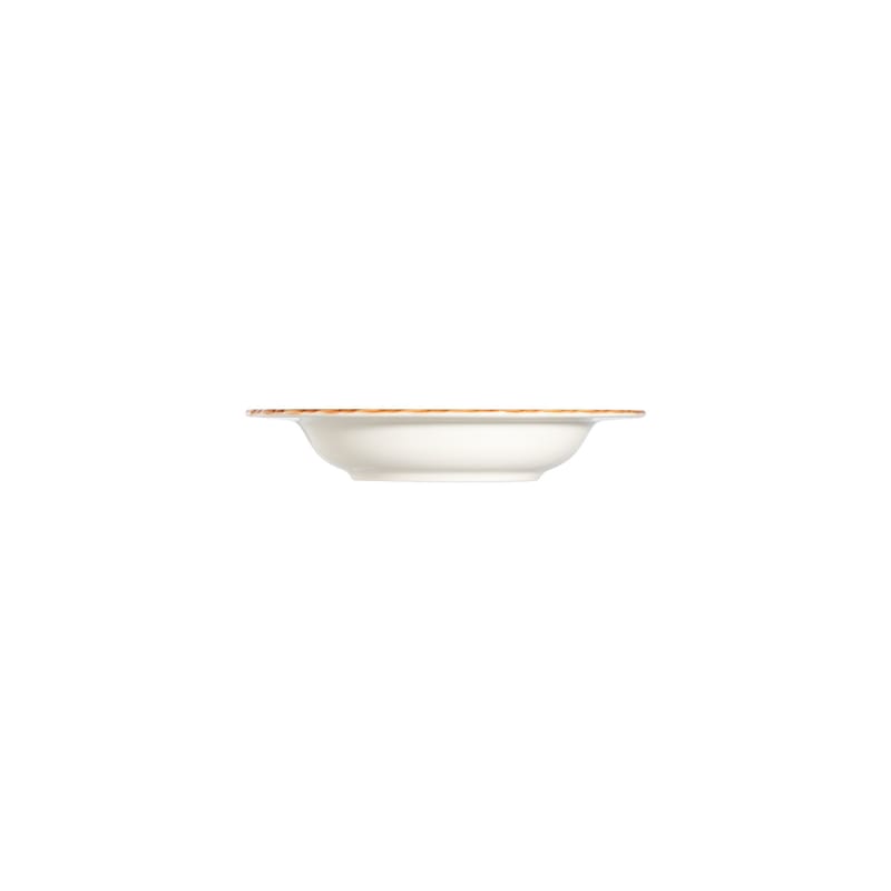 Middagsservise (24 deler) Opviq Orila Costa 24 (32 x 36 x 41 cm) Hvit oransje - hvit og oransje - Husholdning - Servering & borddekking - Porselen
