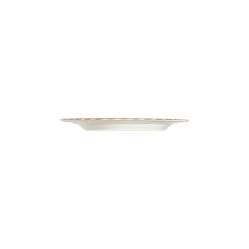 Middagsservise (24 deler) Opviq Orila Costa 24 (32 x 36 x 41 cm) Hvit oransje - hvit og oransje - Husholdning - Servering & borddekking - Porselen