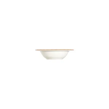 Middagsservise (24 deler) Opviq Orila Costa 24 (32 x 36 x 41 cm) Hvit oransje - hvit og oransje - Husholdning - Servering & borddekking - Porselen