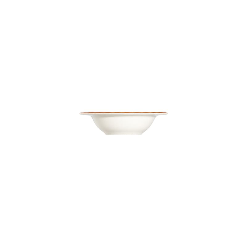 Middagsservise (24 deler) Opviq Orila Costa 24 (32 x 36 x 41 cm) Hvit oransje - hvit og oransje - Husholdning - Servering & borddekking - Porselen