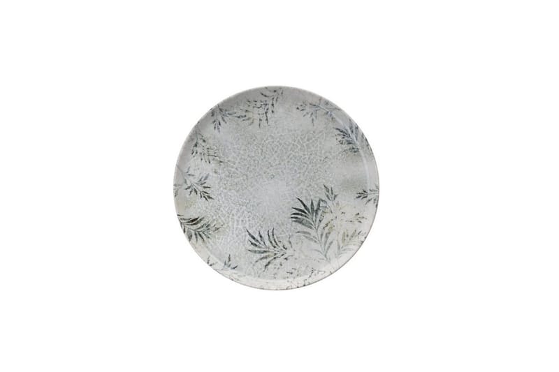 Spisesett (12 deler) Wenaeton Hvit / Antrasitt - Hvit/Antrasitt - Husholdning - Servering & borddekking - Porselen