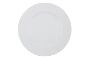 Adine Middagsservise 24 Deler Porselen - Hvit - Husholdning - Servering & borddekking - Tallerkener