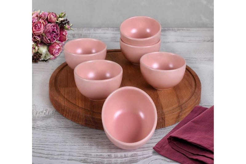 Asjetter - Rosa - Husholdning - Servering & borddekking - Tallerkener - Asjetter