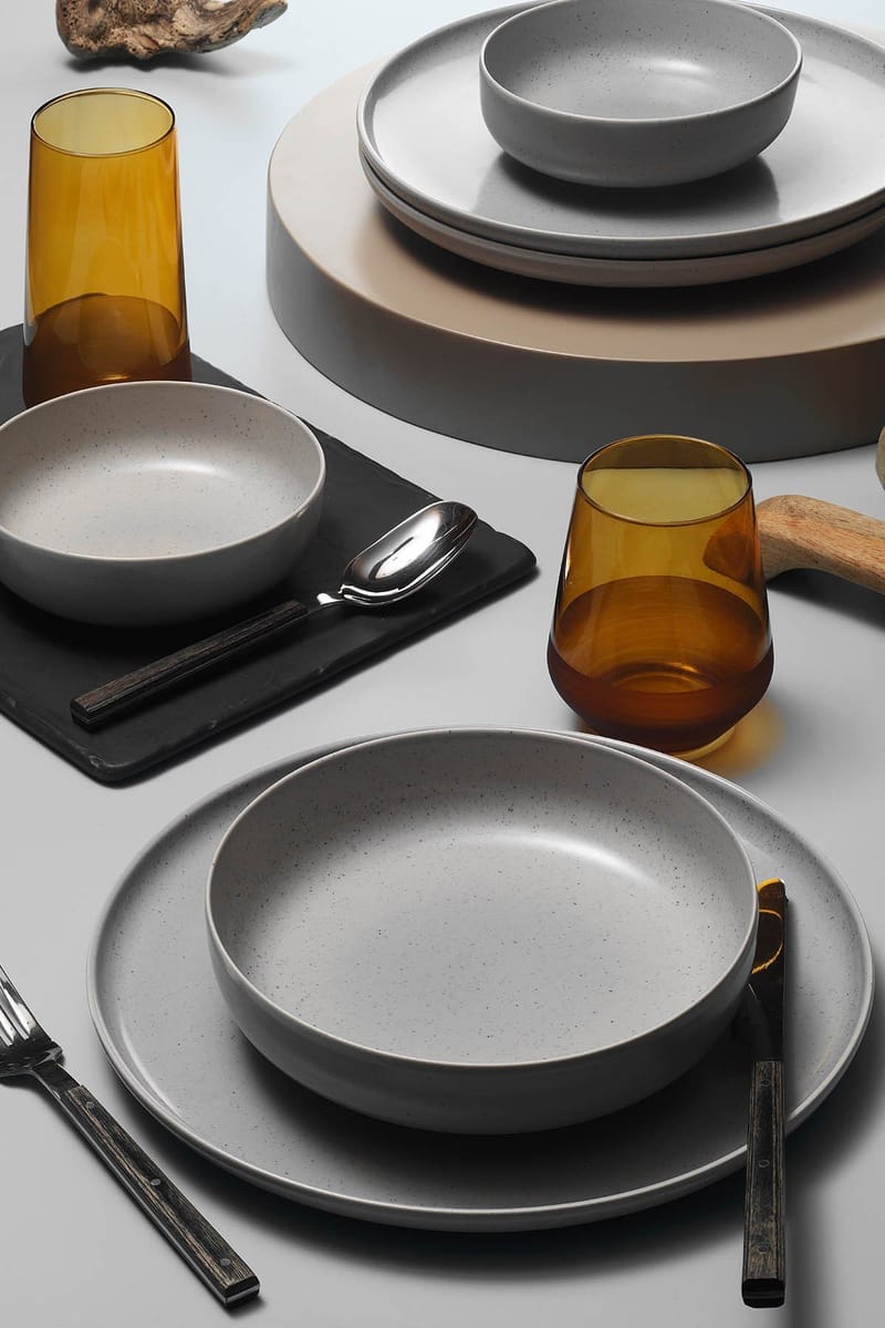 Dinner Set (12 Pieces) Hermia - Husholdning - Servering & borddekking - Tallerkener