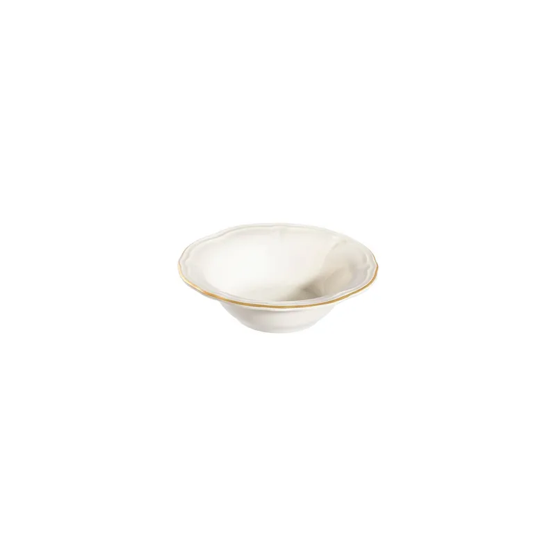 Middagsservise (24 deler) Opviq Altin File Fulya 24 (32 x 36 x 41 cm) Hvit Gull - Hvit og gull - Husholdning - Servering & borddekking - Tallerkener