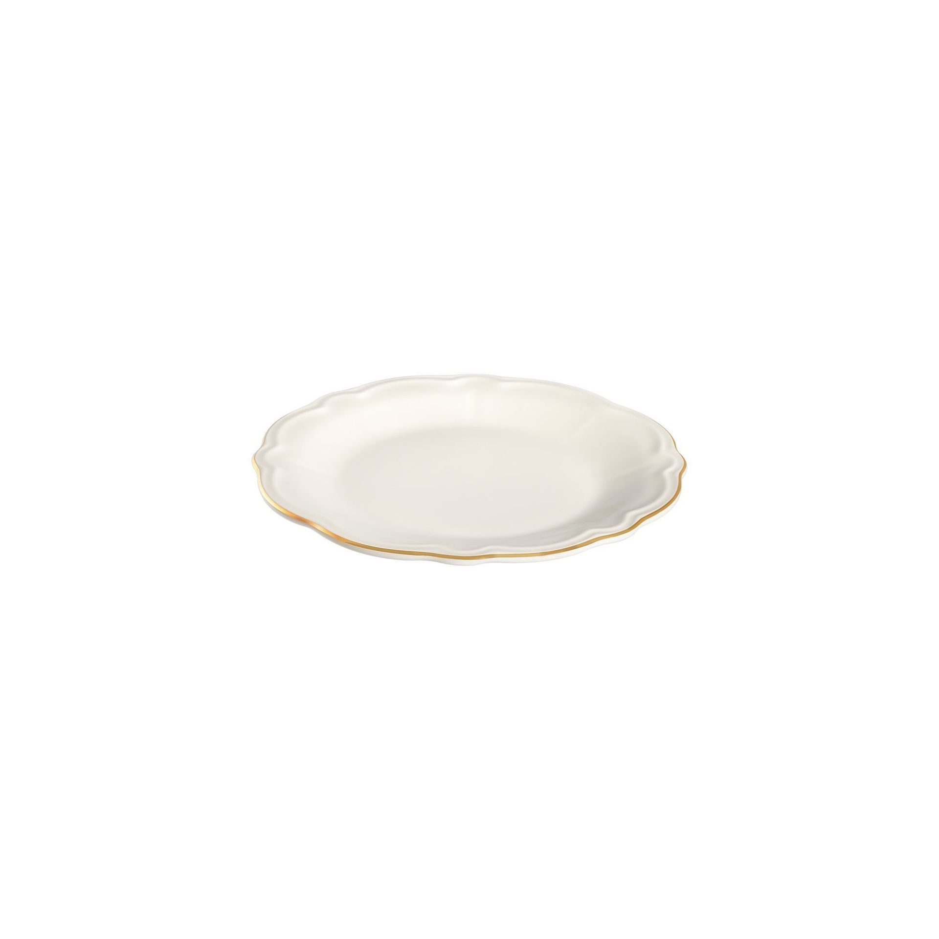 Middagsservise (24 deler) Opviq Altin File Fulya 24 (32 x 36 x 41 cm) Hvit Gull - Hvit/gull