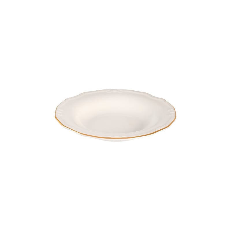 Middagsservise (24 deler) Opviq Altin Yaldiz Tiffany 24 (32 x 36 x 41 cm) Hvit gull - Hvit/gull - Husholdning - Servering & borddekking - Tallerkener
