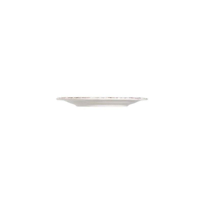 Middagsservise (24 deler) Opviq Antigue Fulya 24 (32 x 36 x 41 cm) Hvit Mørk bordeaux - Hvit og mørk burgunder - Husholdning - Servering & borddekking - Tallerkener