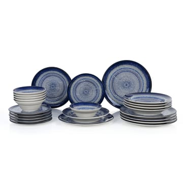 Middagsservise (24 deler) Opviq Circular (32 x 32 x 29 cm) Flerfarget - Flerfarget - Husholdning - Servering & borddekking - Tallerkener