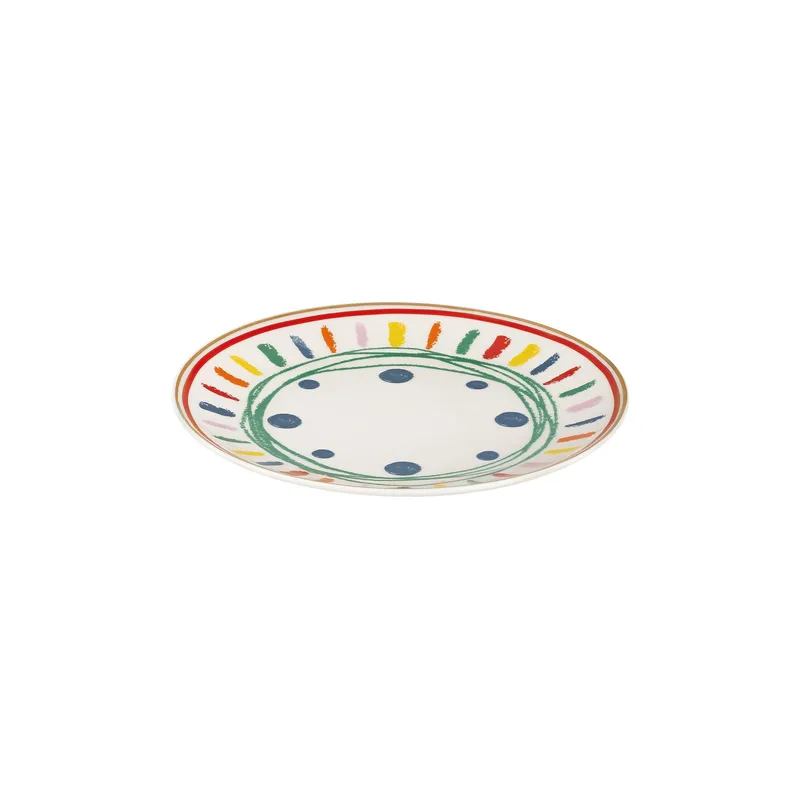 Middagsservise (24 deler) Opviq Color Rush Chic 24 (32 x 36 x 41 cm) Flerfarget - Flerfarget - Husholdning - Servering & borddekking - Tallerkener