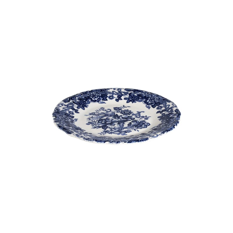 Middagsservise (24 deler) Opviq Emerala Blue Fulya 24 (32 x 36 x 41 cm) Hvit Blå - Hvit og blå - Husholdning - Servering & borddekking - Tallerkener