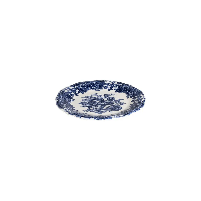 Middagsservise (24 deler) Opviq Emerala Blue Fulya 24 (32 x 36 x 41 cm) Hvit Blå - Hvit og blå - Husholdning - Servering & borddekking - Tallerkener