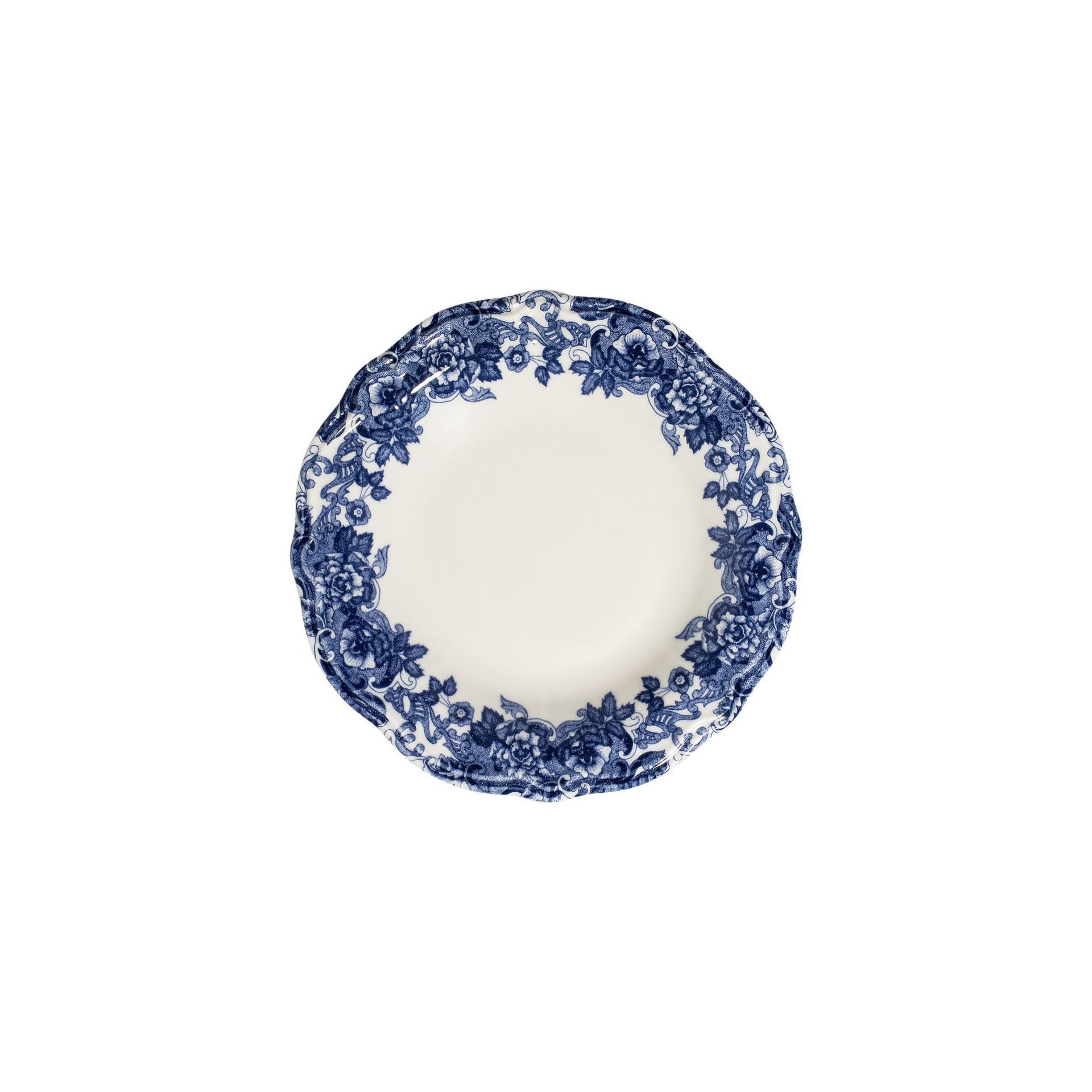 Middagsservise (24 deler) Opviq Emerala Blue Fulya 24 (32 x 36 x 41 cm) Hvit Blå - Hvit og blå