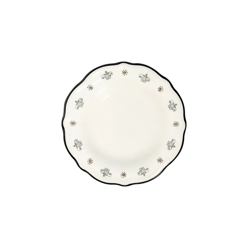 Middagsservise (24 deler) Opviq Helen Fulya 24 (32 x 36 x 41 cm) Flerfarget - Flerfarget - Husholdning - Servering & borddekking - Tallerkener