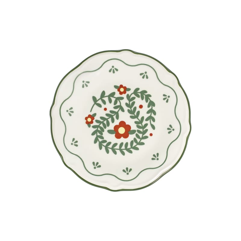 Middagsservise (24 deler) Opviq Marcelin Fulya 24 (32 x 36 x 41 cm) Flerfarget - Flerfarget - Husholdning - Servering & borddekking - Tallerkener
