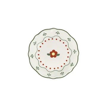 Middagsservise (24 deler) Opviq Marcelin Fulya 24 (32 x 36 x 41 cm) Flerfarget - Flerfarget - Husholdning - Servering & borddekking - Tallerkener