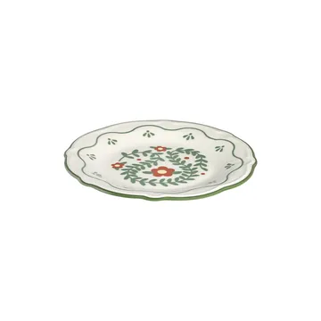 Middagsservise (24 deler) Opviq Marcelin Fulya 24 (32 x 36 x 41 cm) Flerfarget - Flerfarget - Husholdning - Servering & borddekking - Tallerkener