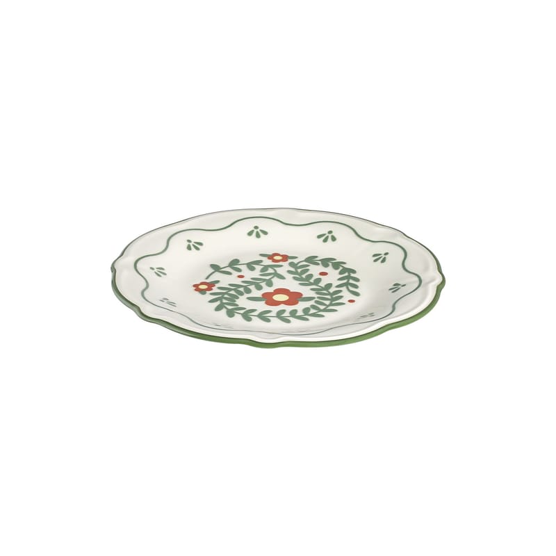 Middagsservise (24 deler) Opviq Marcelin Fulya 24 (32 x 36 x 41 cm) Flerfarget - Flerfarget - Husholdning - Servering & borddekking - Tallerkener