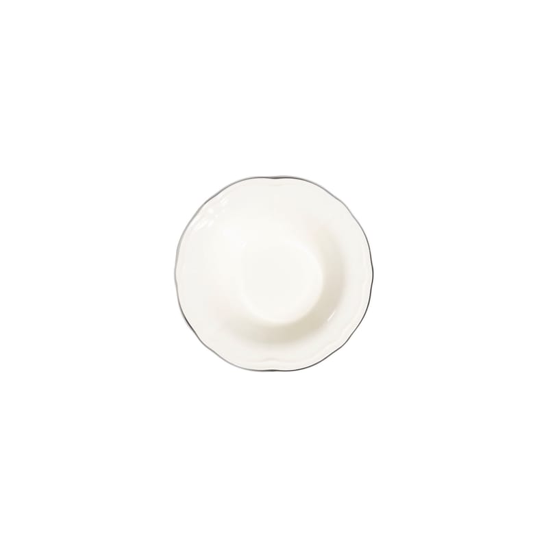 Middagsservise (24 deler) Opviq Platin Yaldiz Fulya 24 (32 x 36 x 41 cm) Hvit Sølv - Hvitt og sølv - Husholdning - Servering & borddekking - Tallerkener