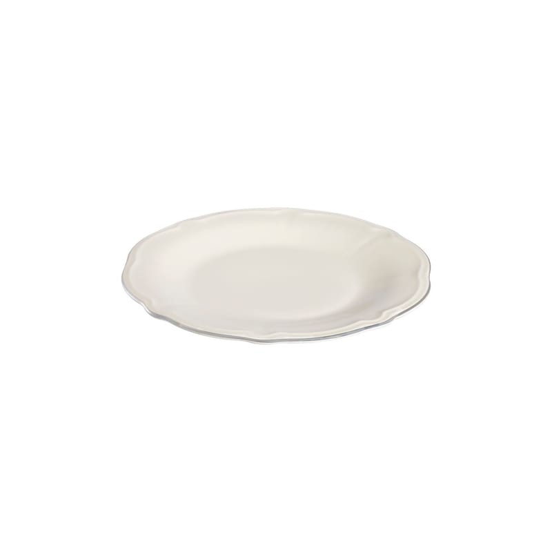 Middagsservise (24 deler) Opviq Platin Yaldiz Fulya 24 (32 x 36 x 41 cm) Hvit Sølv - Hvitt og sølv - Husholdning - Servering & borddekking - Tallerkener