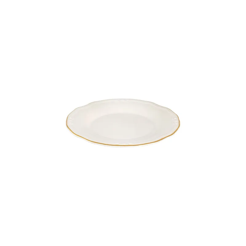 Middagsservise (53 deler) Opviq Altin Yaldiz Tiffany 53 (53 x 33 x 36 cm) hvit gull - Hvit og gull - Husholdning - Servering & borddekking - Tallerkener
