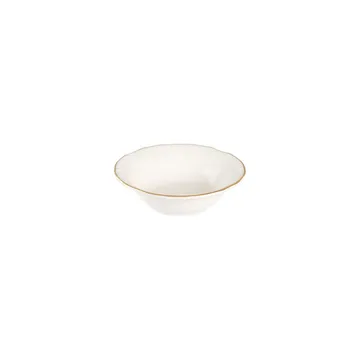 Middagsservise (53 deler) Opviq Altin Yaldiz Tiffany 53 (53 x 33 x 36 cm) hvit gull - Hvit og gull - Husholdning - Servering & borddekking - Tallerkener