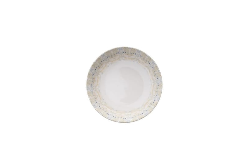 Spisesett (12 deler) Matlerd Flerfarget - Beige - Husholdning - Servering & borddekking - Tallerkener - Servise & tallerkensett