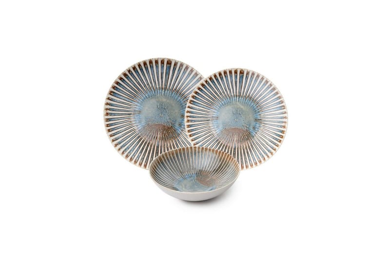 Spisesett (24 deler) Harrowen Flerfarget, Multifarget