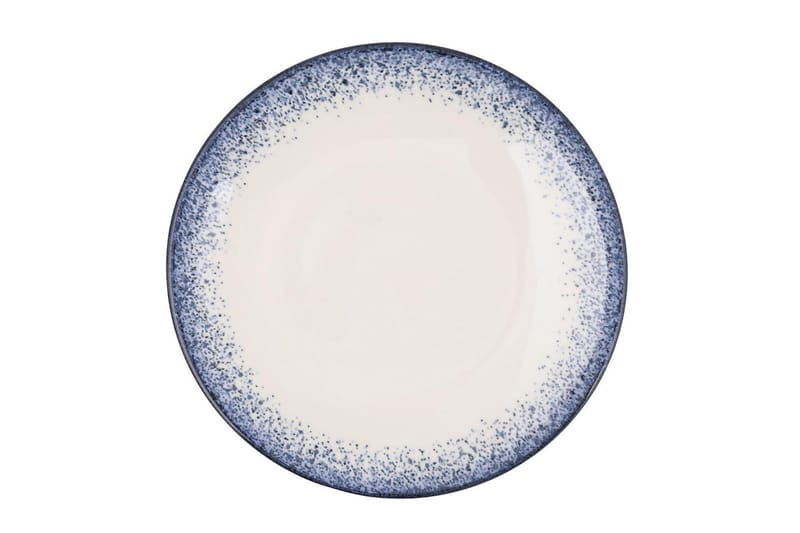 Adine Tallerkensett 24 Deler - Nanoporselen/Mørkeblå - Husholdning - Servering & borddekking - Tallerkener - Servise & tallerkensett