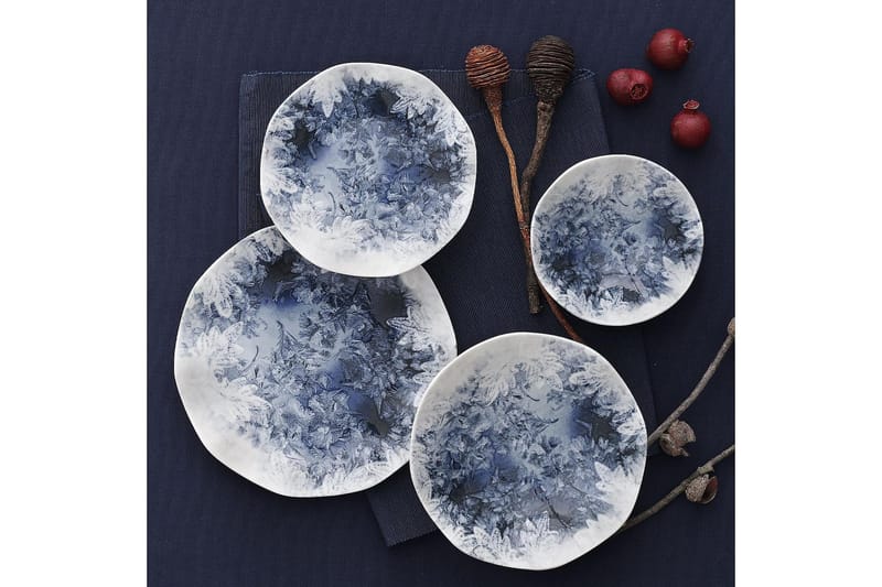 Subatan Tallerkensett 24 deler - Porselen / Hvit - Husholdning - Servering & borddekking - Tallerkener - Servise & tallerkensett