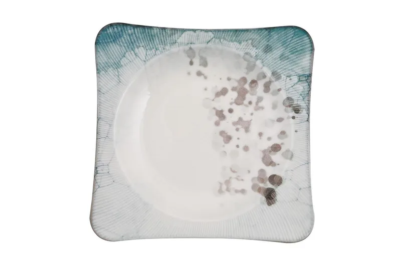 Subatan Tallerkensett 24 deler - Porselen/Flerfarget - Husholdning - Servering & borddekking - Tallerkener - Servise & tallerkensett