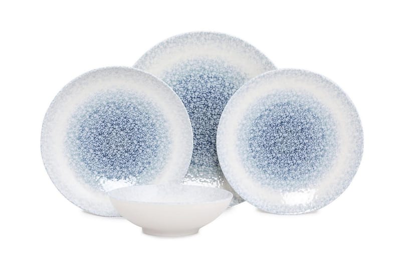 Subatan Tallerkensett 24 Deler - Porselen/Hvit - Husholdning - Servering & borddekking - Tallerkener - Servise & tallerkensett